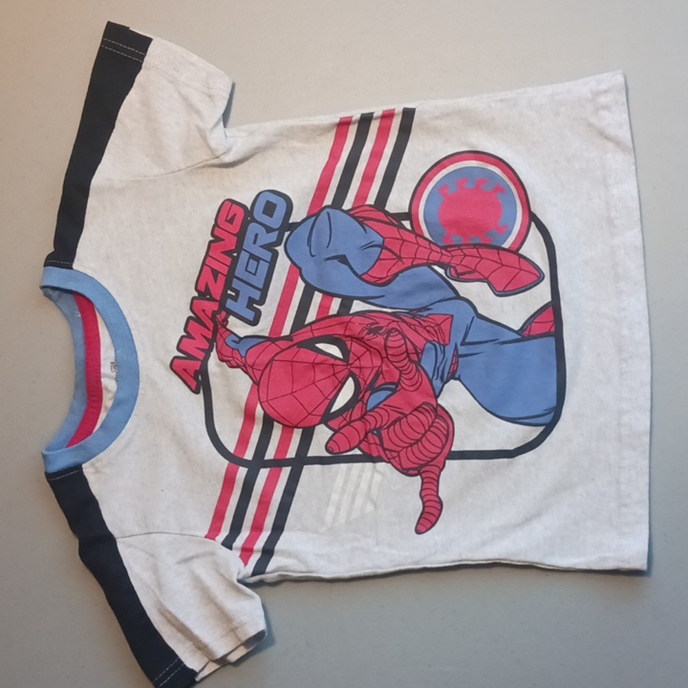Boys Size 7 Shirts Bundle Lot of 3, Pokémon, Spider-Man, Gator #eshopchicago - Picture 4 of 7